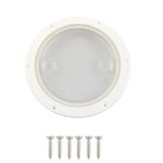 Telo di copertura rotondo trasparente in nylon per yacht/imbarcazioni, 4 inch, 6 inch, 8 inch, 4 inch With Screws, 6 inch With Screws, 8 inch With Screws