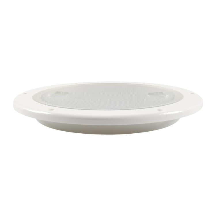 Telo di copertura rotondo trasparente in nylon per yacht/imbarcazioni, 4 inch, 6 inch, 8 inch, 4 inch With Screws, 6 inch With Screws, 8 inch With Screws