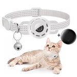 Collare di localizzazione per gatti con localizzatore GPS S10, Compatible with Apple Find My, Compatible with Google Find My, Dual System for iOS & Android