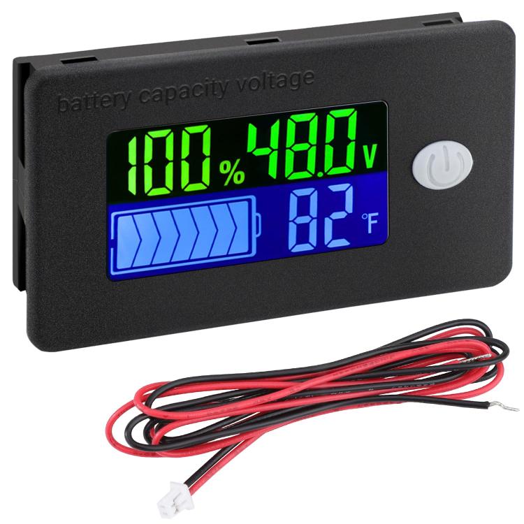 Display LCD voltmetro per carrello da golf 10-100V