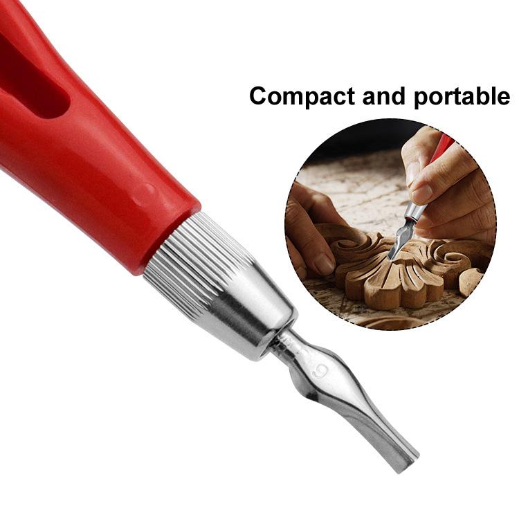 Set di coltelli per incisione e stampa, coltello combinato per incisione su legno, 8pcs /Set