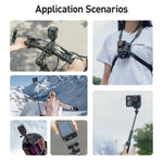 Per Insta360 Ace Pro 2 aMaginsn Coperchio batteria per scatto verticale con sgancio rapido magnetico e resistente agli schizzi