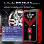 KONNWEI Tire Pressure Monitoring System Connector Supports Bluetooth Version 5.2, TK100