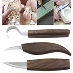 Raschietto per affilare il legno, coltello per legno, lavorazione del legno, coltello per intaglio del noce, strumento per intaglio a mano, 3pcs /Set Wood Knife