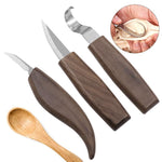 Raschietto per affilare il legno, coltello per legno, lavorazione del legno, coltello per intaglio del noce, strumento per intaglio a mano, 3pcs /Set Wood Knife