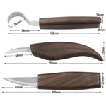 Raschietto per affilare il legno, coltello per legno, lavorazione del legno, coltello per intaglio del noce, strumento per intaglio a mano, 3pcs /Set Wood Knife