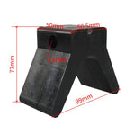 Blocco di supporto a V per prua del rimorchio per kayak, 2 inch, 3 inch