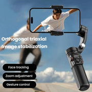 Selfieshow M02 stabilizzatore portatile 3 assi con tracciamento v