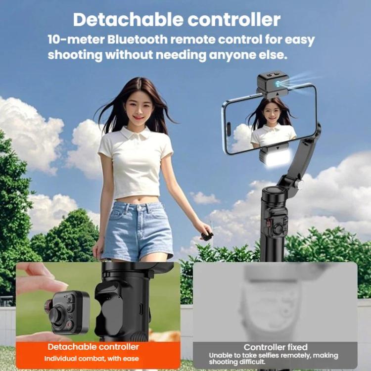 Selfieshow M02 stabilizzatore portatile 3 assi con tracciamento v
