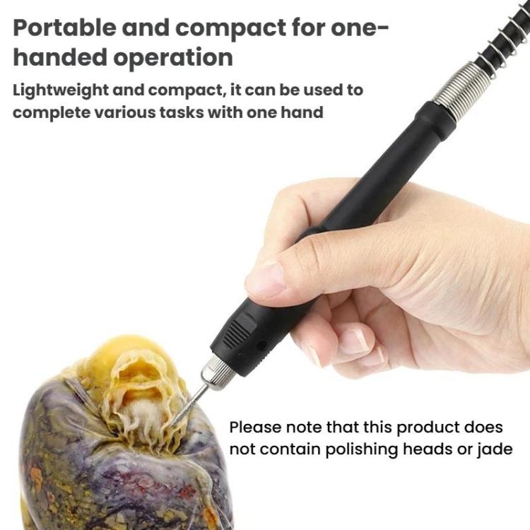 Cavo di prolunga per smerigliatrice/incisore elettrico da 108 cm con albero flessibile., Extension Cable