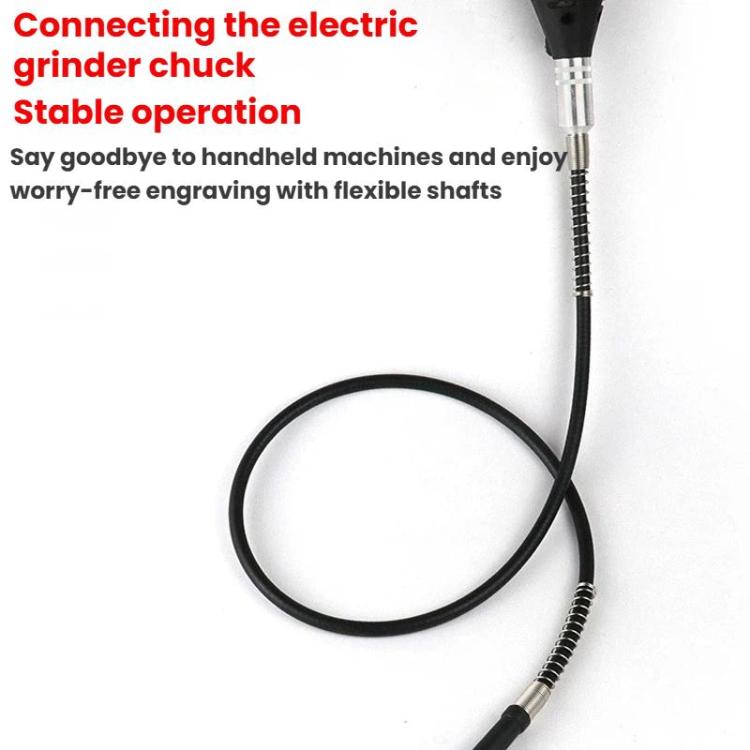 Cavo di prolunga per smerigliatrice/incisore elettrico da 108 cm con albero flessibile., Extension Cable