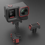 Base adattatore a sgancio rapido magnetico per Insta360 X5, Ace Pro 2, Ace Pro, 2-claw Magnetic Adapter
