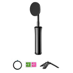 Supporto magnetico da tavolo A004 per telefono, multifunzionale, retrattile, per live streaming e riprese.