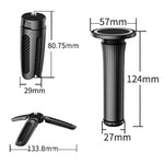 Supporto magnetico da tavolo A004 per telefono, multifunzionale, retrattile, per live streaming e riprese.