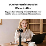 Supporto magnetico da tavolo A004 per telefono, multifunzionale, retrattile, per live streaming e riprese.