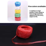 Corda di legatura in nylon, pellicola a strappo, corda da imballaggio, Large Roll White, Large Roll Red, Large Roll Yellow, Large Roll Blue, Large Roll Green, White, Red, Yellow, Blue, Green