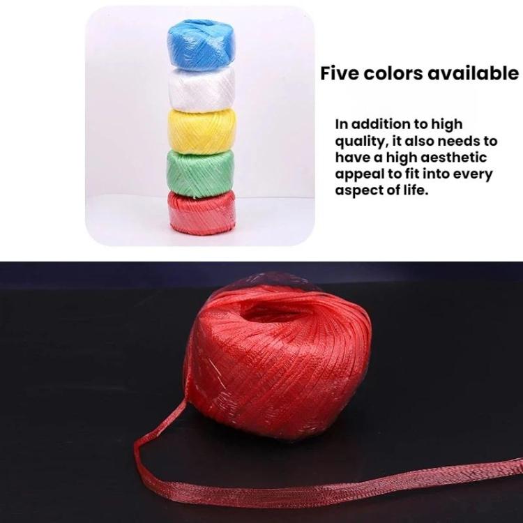 Corda di legatura in nylon, pellicola a strappo, corda da imballaggio, Large Roll White, Large Roll Red, Large Roll Yellow, Large Roll Blue, Large Roll Green, White, Red, Yellow, Blue, Green