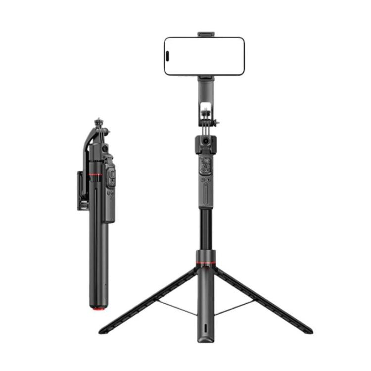 Selfie stick con tracciamento volto e supporto telefono