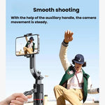 Selfie stick con tracciamento volto e supporto telefono