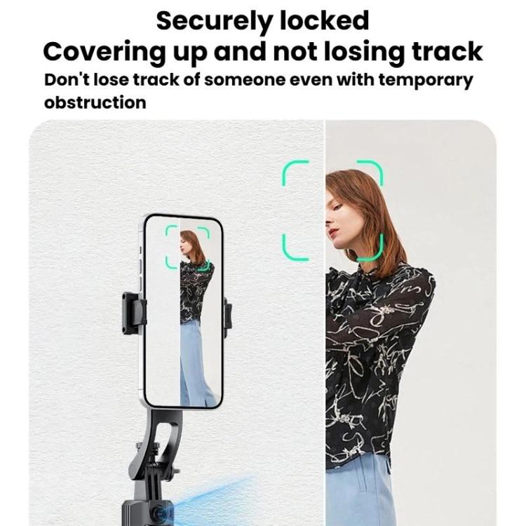 Selfie stick con tracciamento volto e supporto telefono