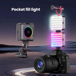 Luce LED portatile per smartphone con ricarica Type-C