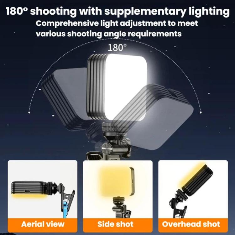 Luce LED portatile per smartphone con ricarica Type-C