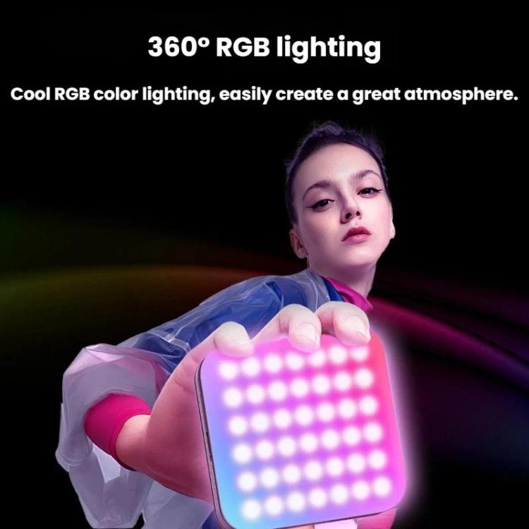 Luce LED portatile per smartphone con ricarica Type-C