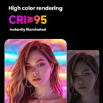 Luce LED portatile per smartphone con ricarica Type-C