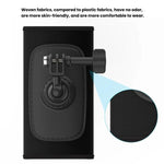 Supporto universale per tracolla per action camera con testa a sfera girevole a 360 gradi per riprese POV a mani libere.