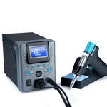 Stazione dissaldante antistatica YIHUA 948D I da 110 W con forte aspirazione, schermo LCD HD, angolo regolabile e 3 canali di stoccaggio.