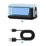 Custodia di ricarica a doppio canale con display digitale per caricabatterie rapido Insta360 X4 Air., For Insta360 X4 Air