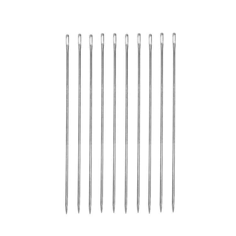 10 aghi da cucito spessi, extra lunghi e a foro largo, per trapunte fatte a mano, 10cm, 15cm, 20cm, 25cm, 30cm