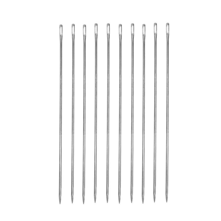 10 aghi da cucito spessi, extra lunghi e a foro largo, per trapunte fatte a mano, 10cm, 15cm, 20cm, 25cm, 30cm