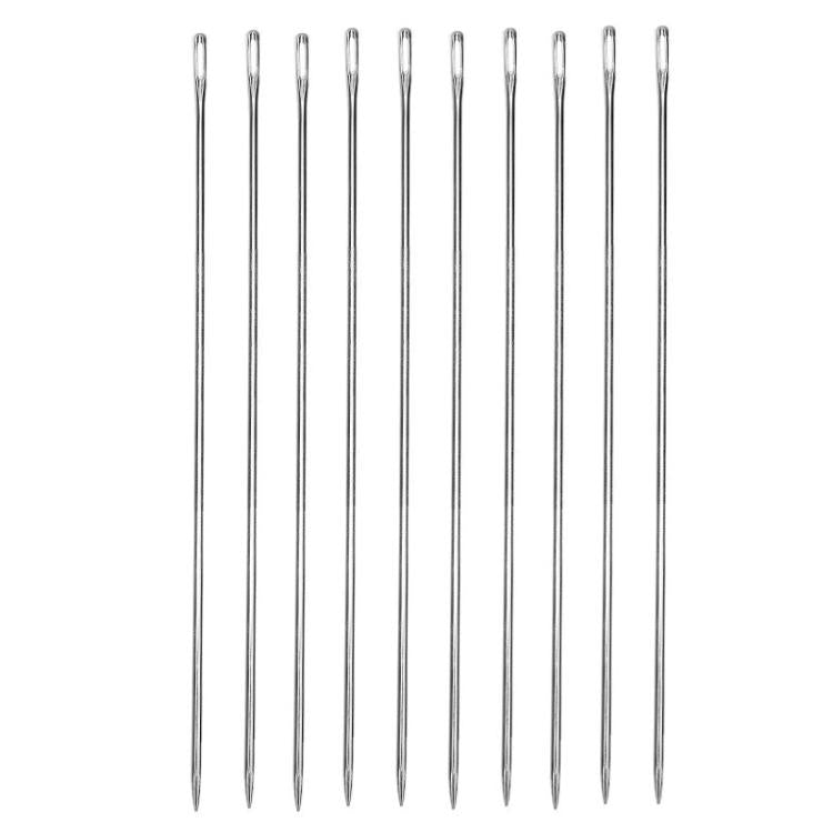 10 aghi da cucito spessi, extra lunghi e a foro largo, per trapunte fatte a mano, 10cm, 15cm, 20cm, 25cm, 30cm