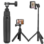 Mini selfie stick regolabile da 19 a 43 cm con testa a sfera girevole a 360 gradi per action camera universali, 2-claw version