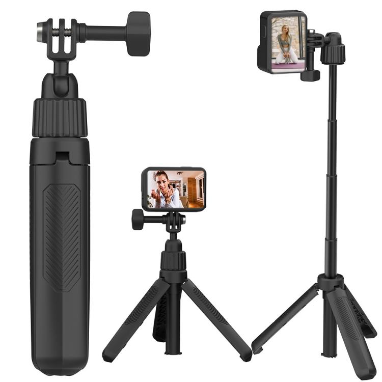 Mini selfie stick regolabile da 19 a 43 cm con testa a sfera girevole a 360 gradi per action camera universali, 2-claw version
