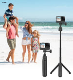 Mini selfie stick regolabile da 19 a 43 cm con testa a sfera girevole a 360 gradi per action camera universali, 2-claw version