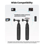 Mini selfie stick regolabile da 19 a 43 cm con testa a sfera girevole a 360 gradi per action camera universali, 2-claw version