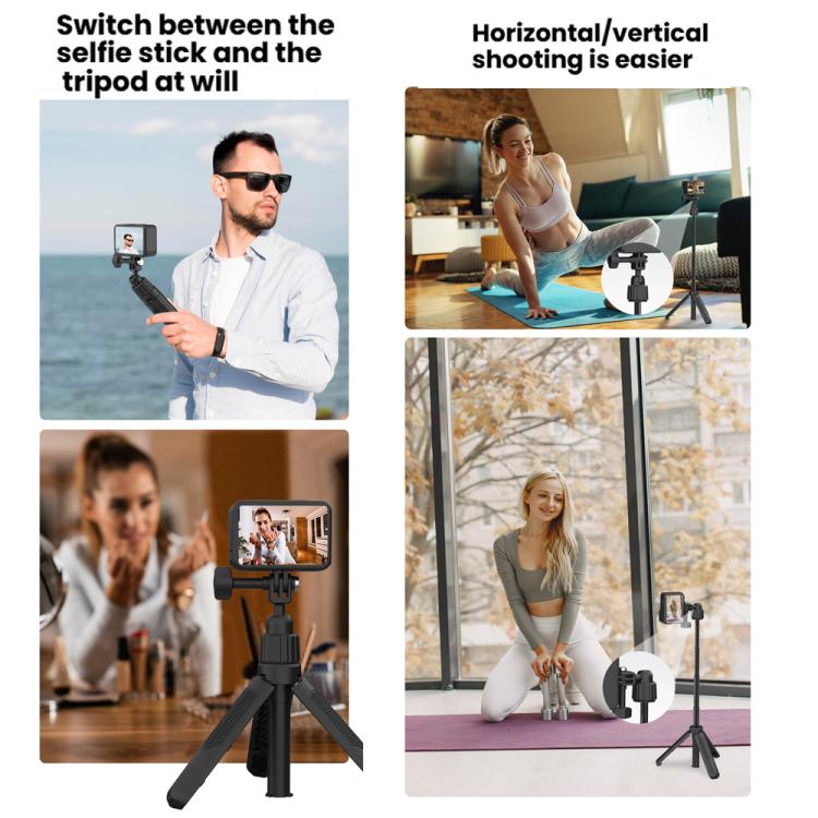 Mini selfie stick regolabile da 19 a 43 cm con testa a sfera girevole a 360 gradi per action camera universali, 2-claw version