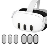 Per Meta Quest 3, protezione per lente in lega di titanio, protezione per schermo in vetro temperato anti-esplosione, accessori per visore VR.