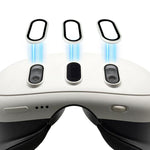 Per Meta Quest 3, protezione per lente in lega di titanio, protezione per schermo in vetro temperato anti-esplosione, accessori per visore VR.