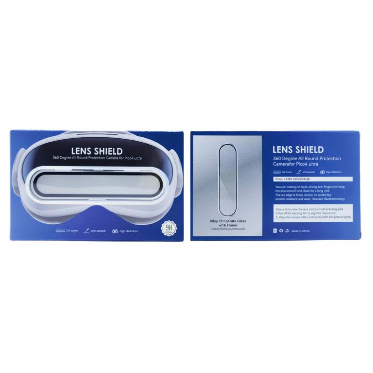 Pellicola protettiva antigraffio per obiettivo in lega per fotocamera PICO 4 Ultra.