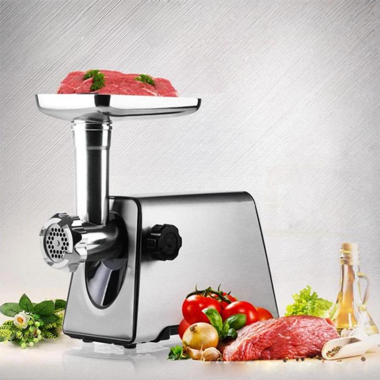 Tritacarne elettrico in acciaio inox da 400 W con insaccatrice, EU Plug, US Plug, UK Plug
