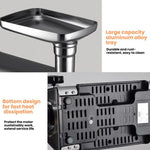 Tritacarne elettrico in acciaio inox da 400 W con insaccatrice, EU Plug, US Plug, UK Plug