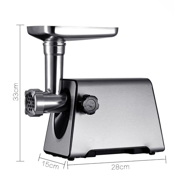 Tritacarne elettrico in acciaio inox da 400 W con insaccatrice, EU Plug, US Plug, UK Plug