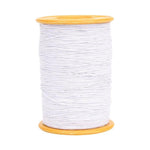 Cordino elastico da cucito da 0,45 mm, elastico con anima rivestita, filo elastico, White, Gray, Black, Coffee, Navy