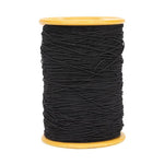 Cordino elastico da cucito da 0,45 mm, elastico con anima rivestita, filo elastico, White, Gray, Black, Coffee, Navy