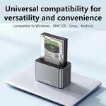Blueendless HD01S SAS/SATA Universal Hard Drive Dock 2.5/3.5 Inch 20TB Computer Desktop Type-C Hard Drive Enclosure 3.0, US Plug, EU Plug, UK Plug, AU Plug
