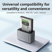 Blueendless HD01S SAS/SATA Universal Hard Drive Dock 2.5/3.5 Inch 20TB Computer Desktop Type-C Hard Drive Enclosure 3.0, US Plug, EU Plug, UK Plug, AU Plug