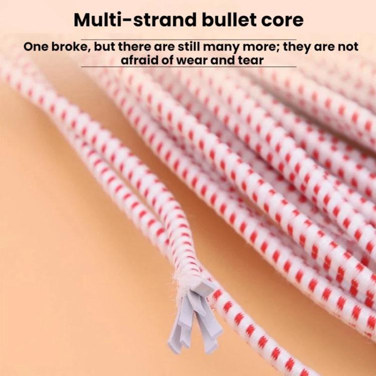 3 pezzi di elastico in vita cucito a mano da 3-4 mm per pantaloni, 1m, 8m, 15m